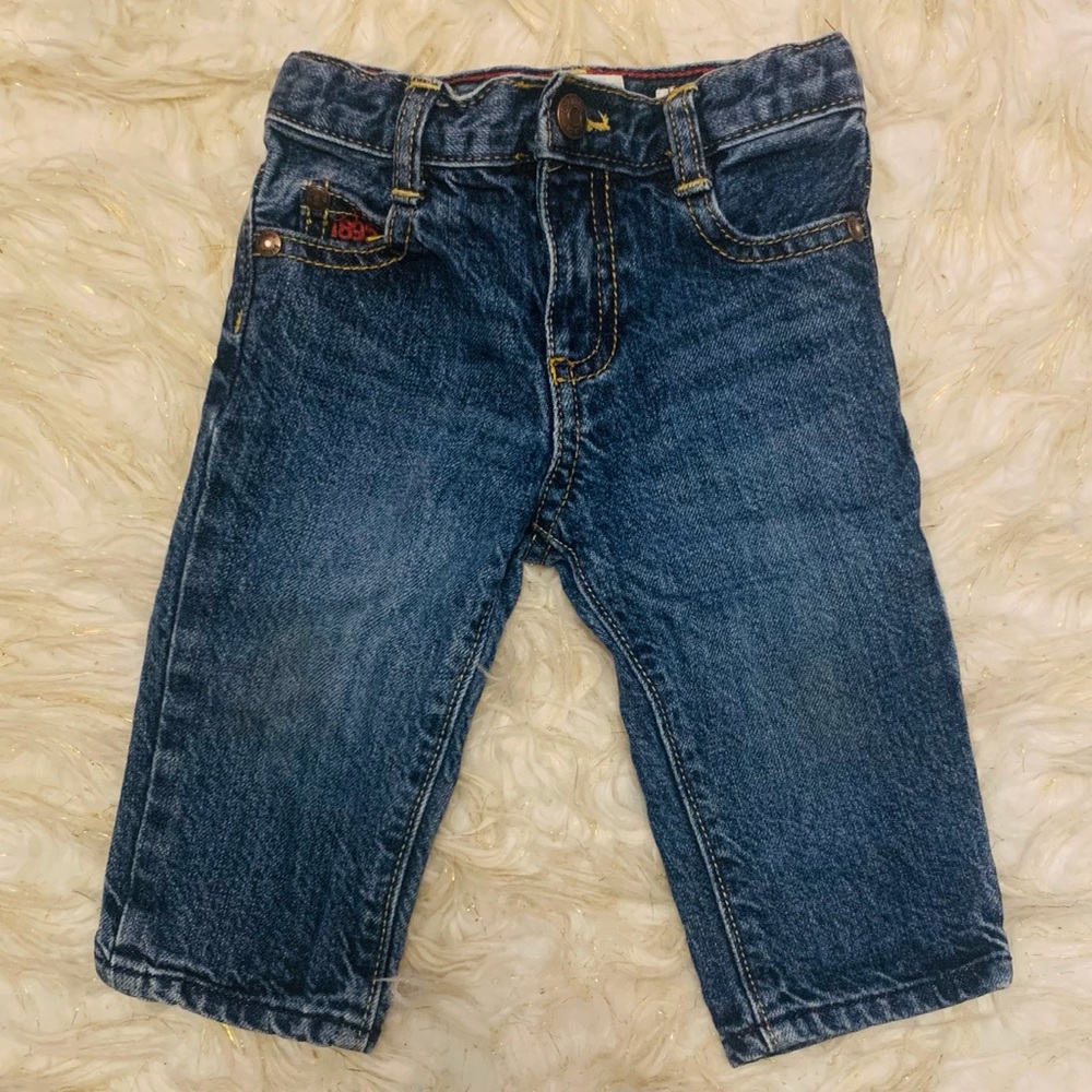 ‼️3 for $20‼️Like New 6 Month Blue Jeans!l